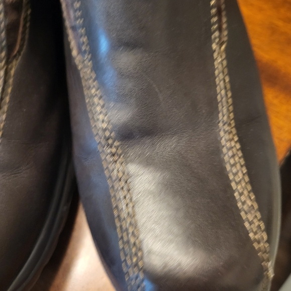 Womens Bass-Andes Brown Leather Slide On / Clog Shoes Size 8.5 Pre-owned - Picture 8 of 9